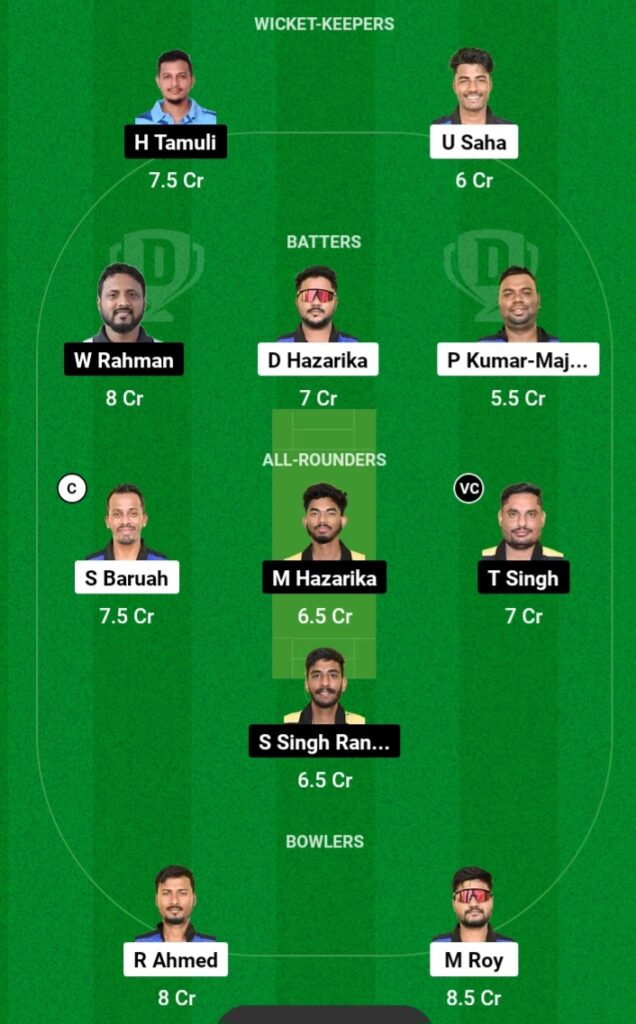 Bbw vs CCC dream11 team prediction 2