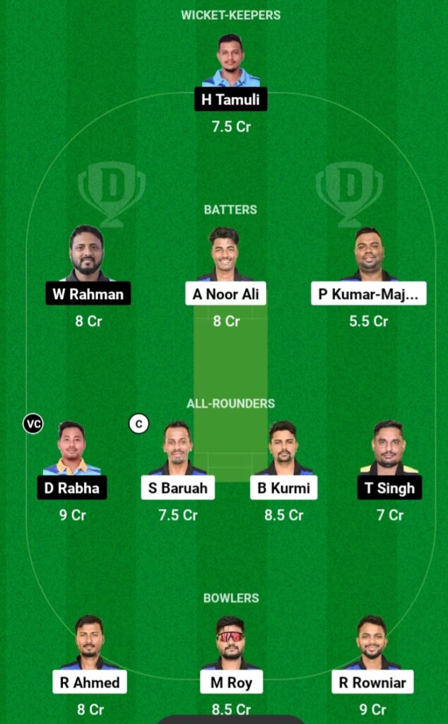 Bbw vs ccc dream11 team prediction 1